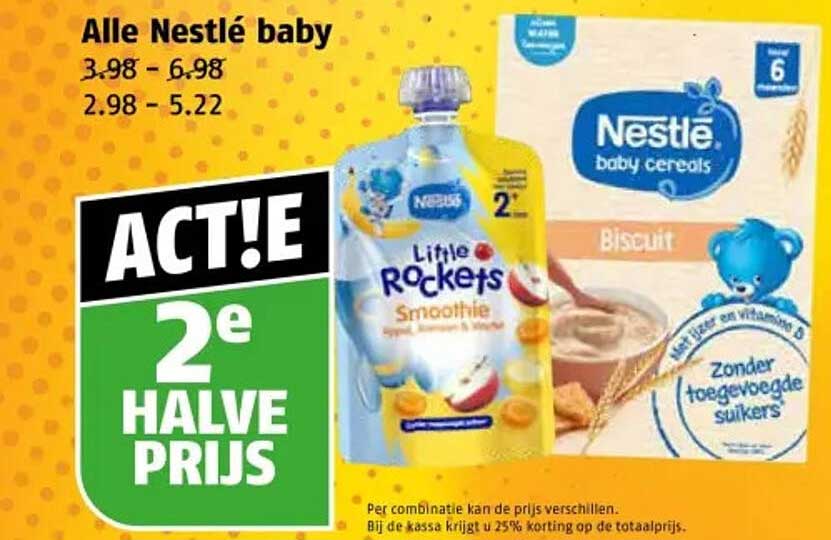 Alle Nestlé baby