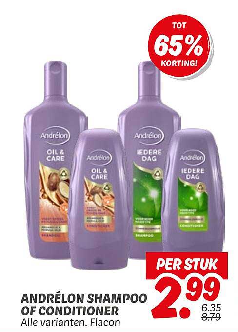 ANDRÉLON SHAMPOO OF CONDITIONER