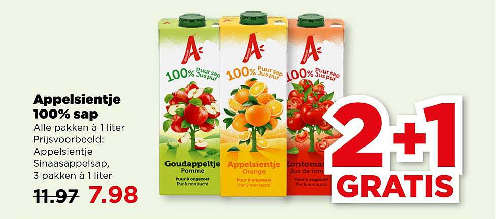 Appelsientje 100% sap