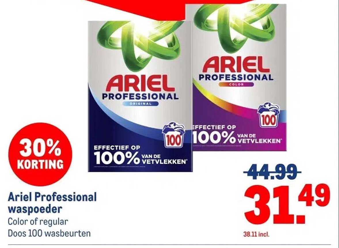 Ariel Professional waspoeder