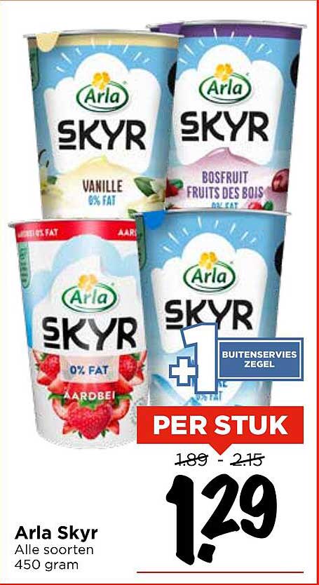 Arla Skyr Alle soorten 450 gram