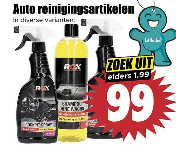 Auto reinigingsartikelen