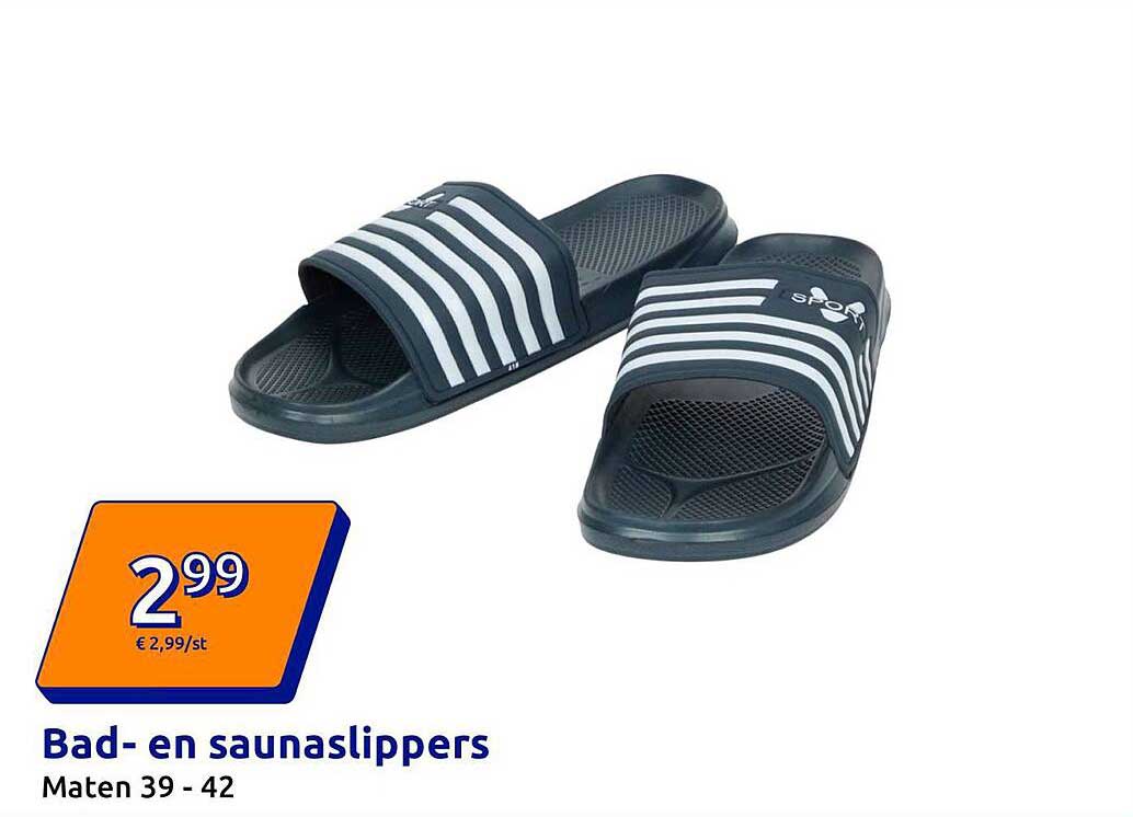 Bad- en saunaslippers