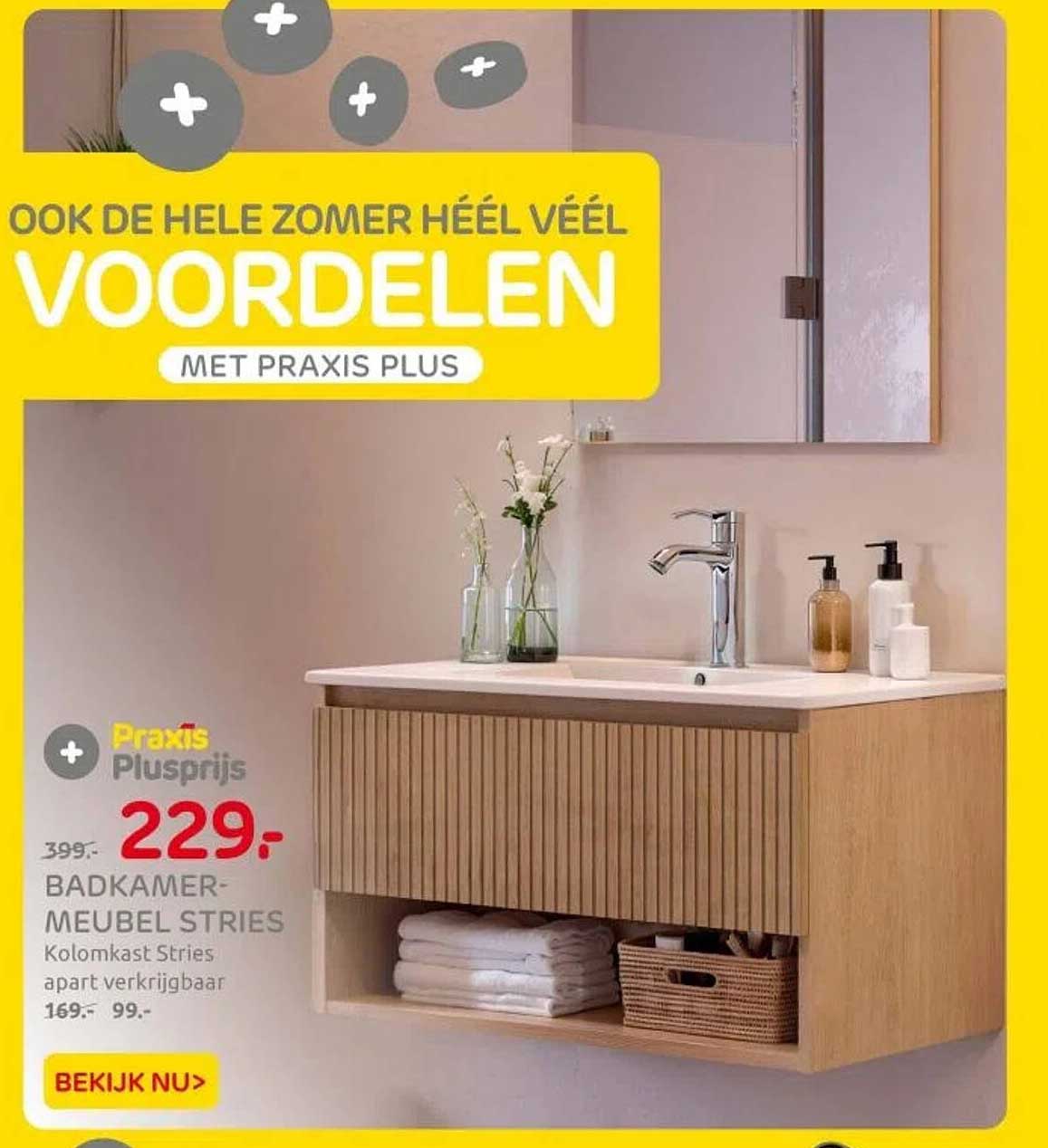 BADKAMER-MEUBEL STRIES
