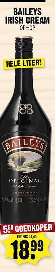 BAILEYS IRISH CREAM