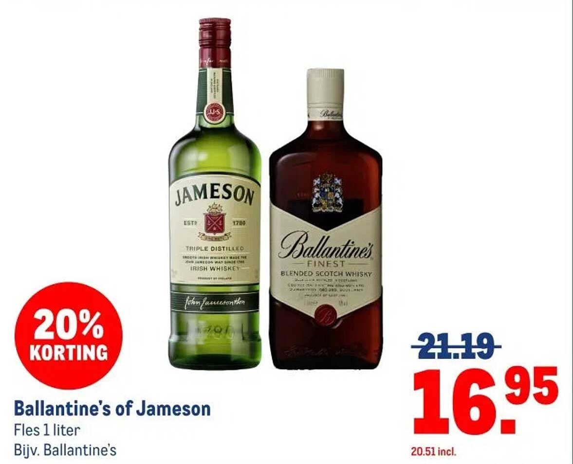 Ballantine's of Jameson