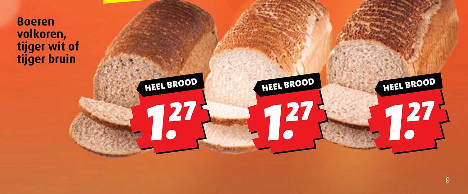 Boeren volkoren, tijger wit of tijger bruin