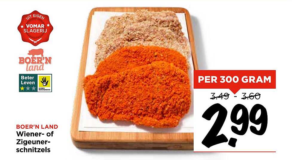 BOER'N LAND Wiener- of Zigeunerschnitzels
