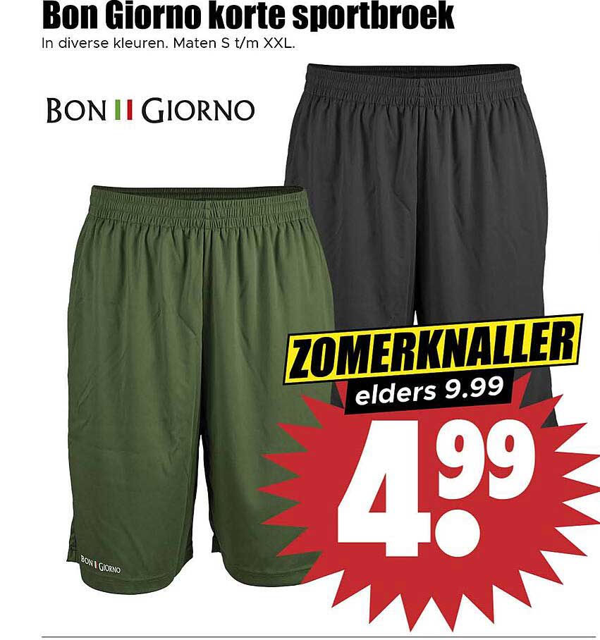 Bon Giorno korte sportbroek