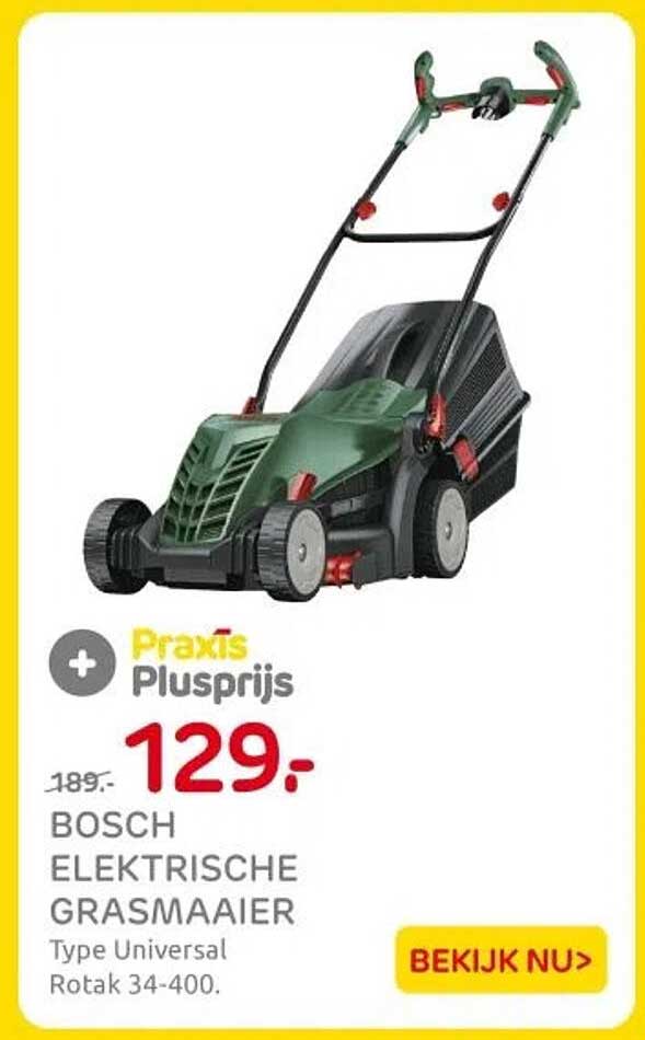 BOSCH ELEKTRISCHE GRASMAAIER Type Universal Rotak 34-400