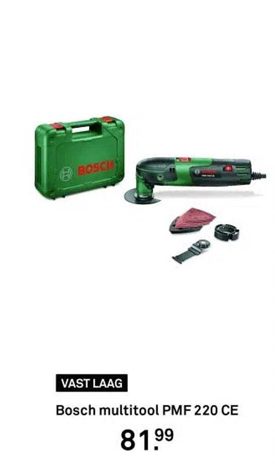 Bosch multitool PMF 220 CE