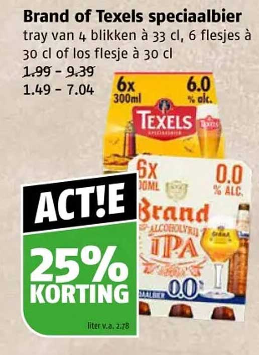 Brand of Texels speciaalbier