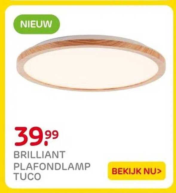 BRILLIANT PLAFONDLAMP TUCO