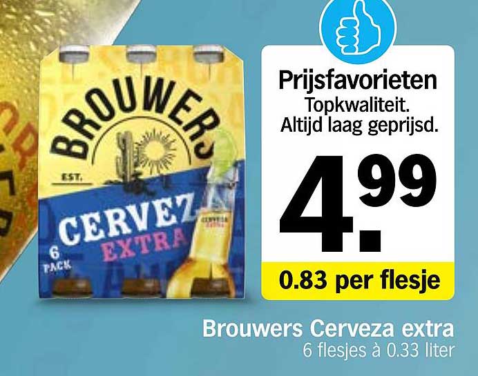 Brouwers CervezA extra