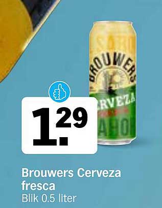 Brouwers Cerveza fresca