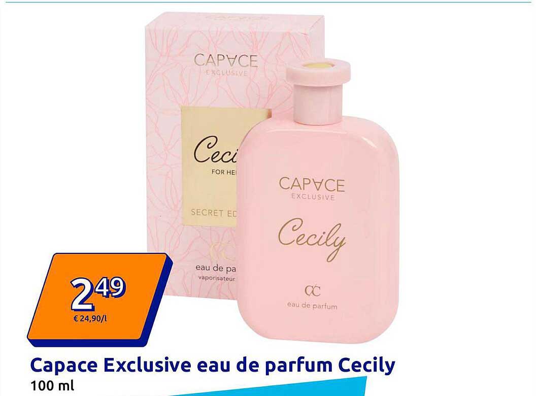 Capace Exclusive eau de parfum Cecily