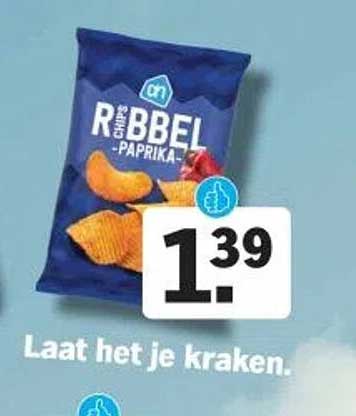 Chips Ribbels Paprika