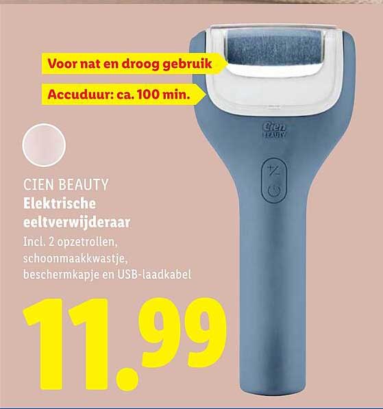 Cien Beauty Elektrische eeltverwijderaar