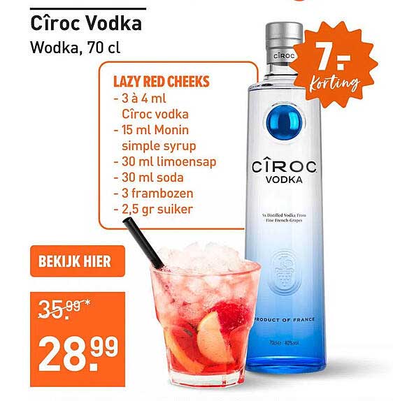 Cîroc Vodka, 70 cl