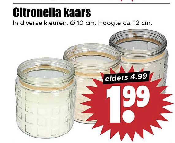 Citronella kaars