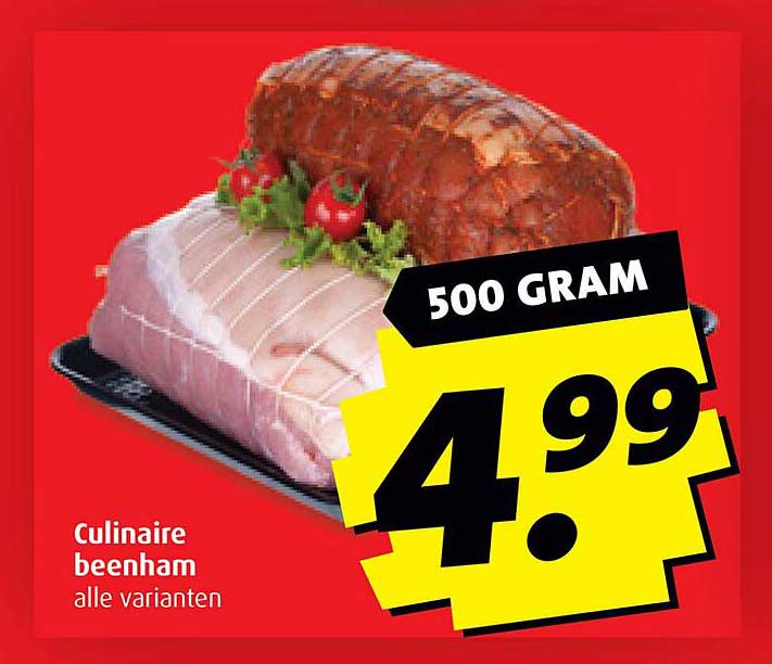 Culinaire beenham alle varianten