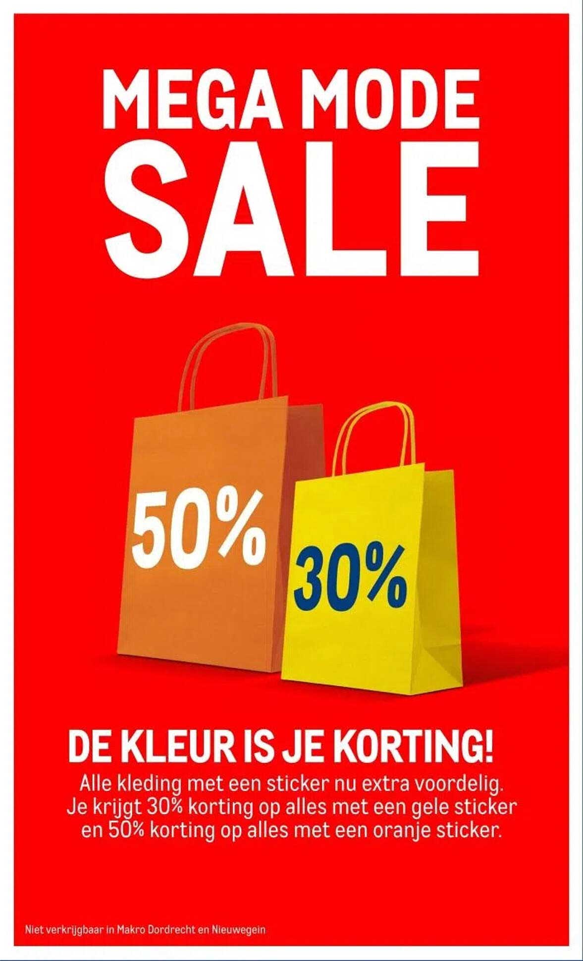 DE KLEUR IS JE KORTING!