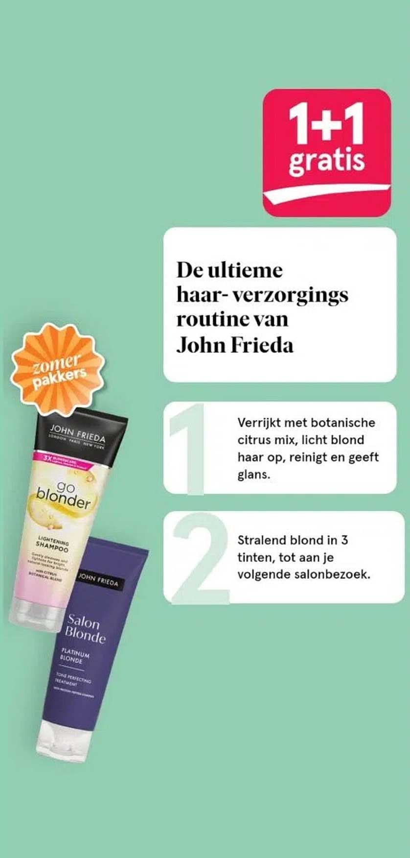 De ultieme haar- verzorgings routine van John Frieda