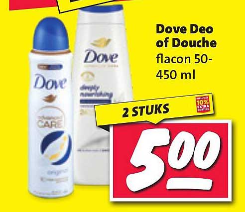 Dove Deo of Douche flacon 50-450 ml