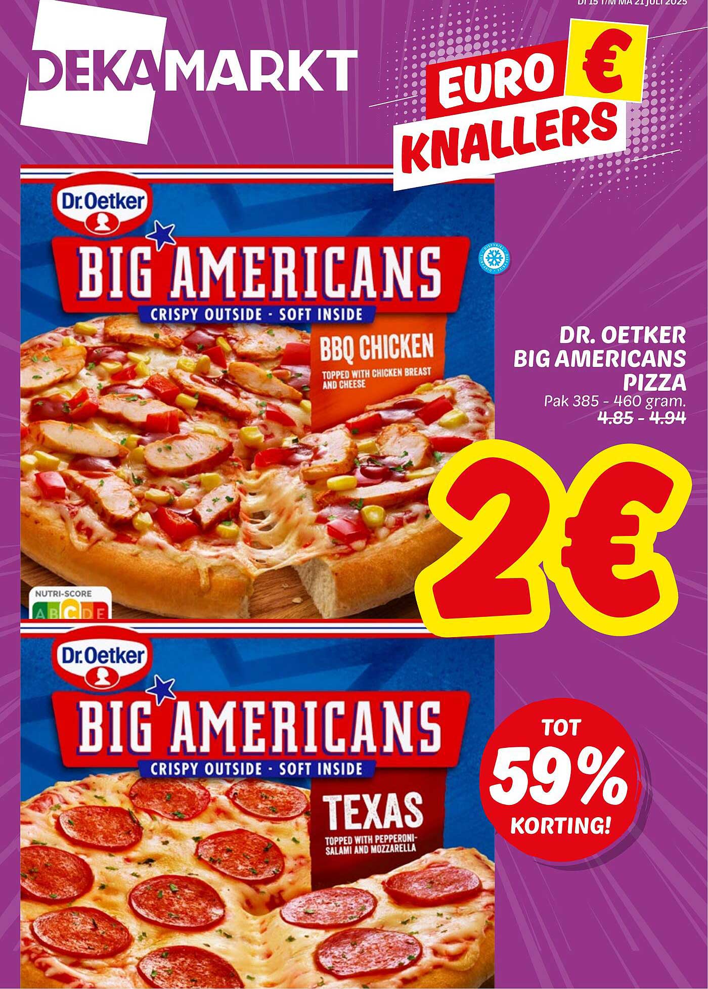 Dr. Oetker BIG AMERICANS PIZZA