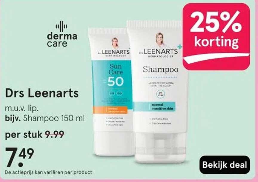 Drs Leenarts m.u.v. lip. bijv. Shampoo 150 ml