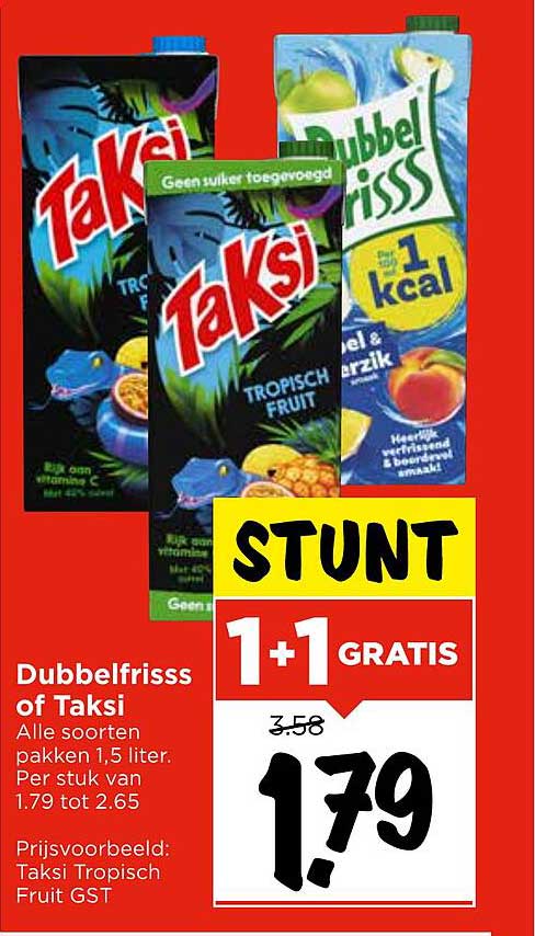 Dubbelfrisss of Taksi