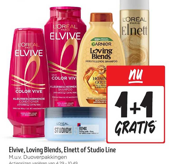 Elvive, Loving Blends, Elnett of Studio Line