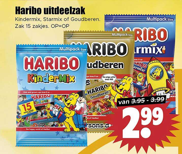 Haribo uitdeelzak