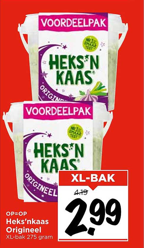 Heks'n Kaas Origineel XL-bak 275 gram