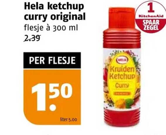 Hela ketchup curry original