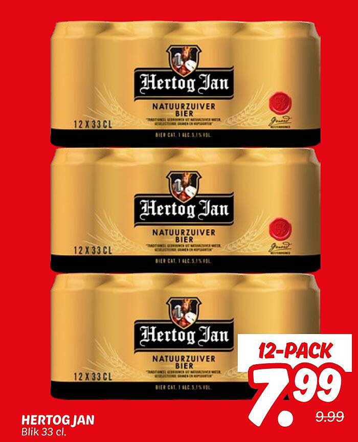 HERTOG JAN Blik 33 cl.