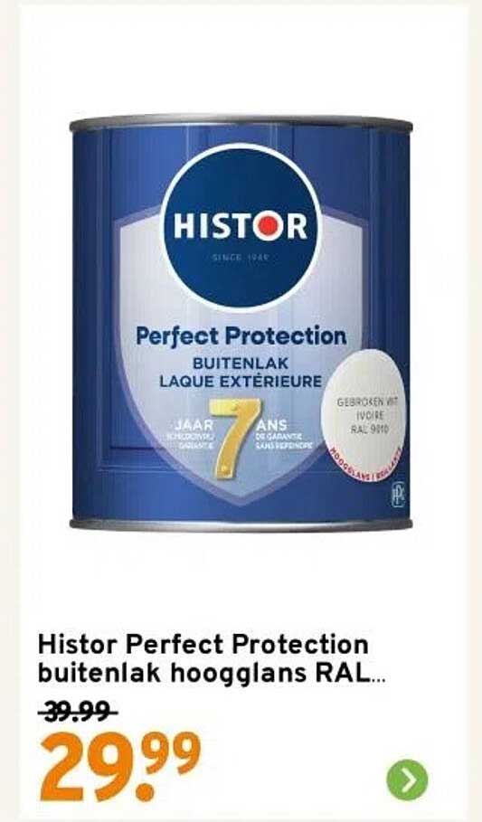 Histor Perfect Protection buitenlak hoogglans RAL...