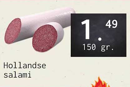 Hollandse salami 150 gr