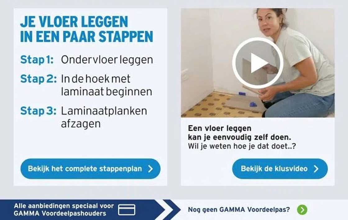 Je vloer leggen in een paar stappen