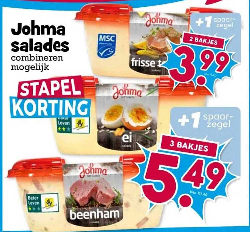Johma salades