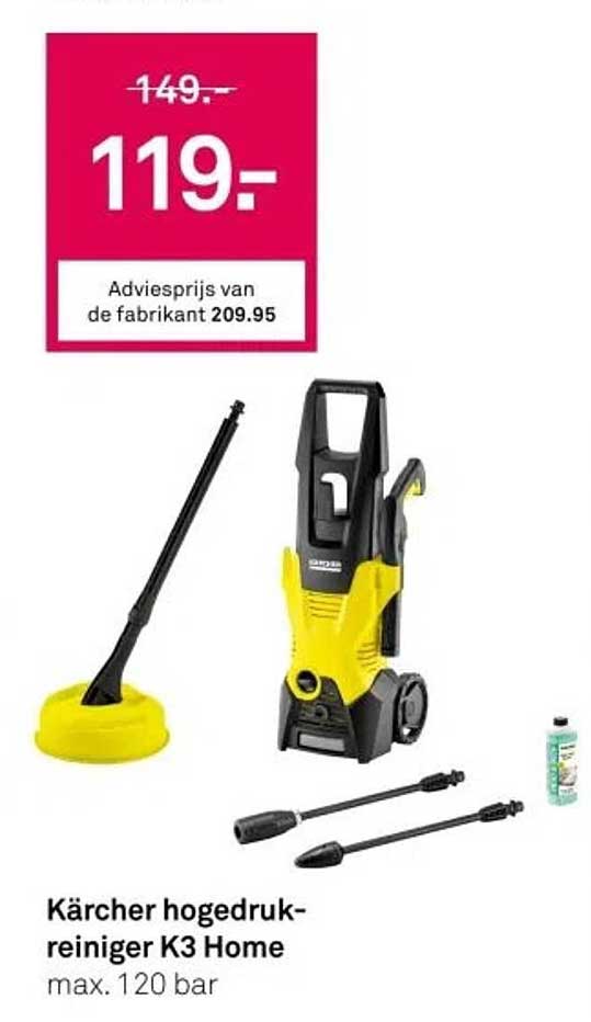 Kärcher hogedrukreiniger K3 Home
