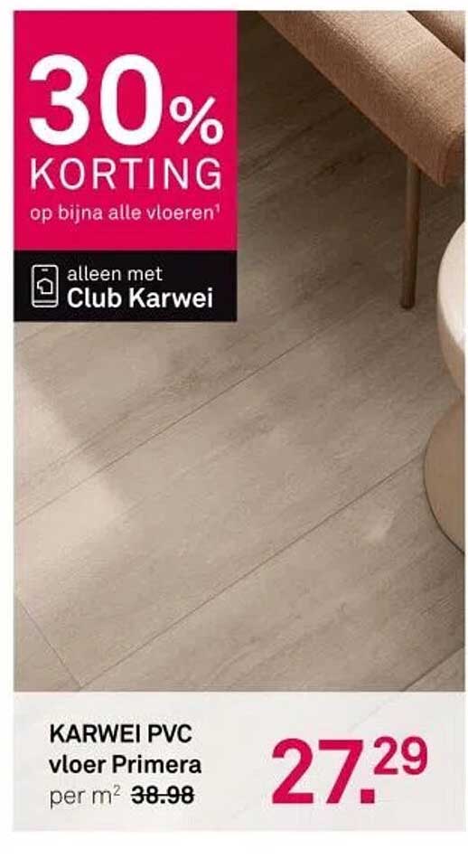 KARWEI PVC vloer Primera