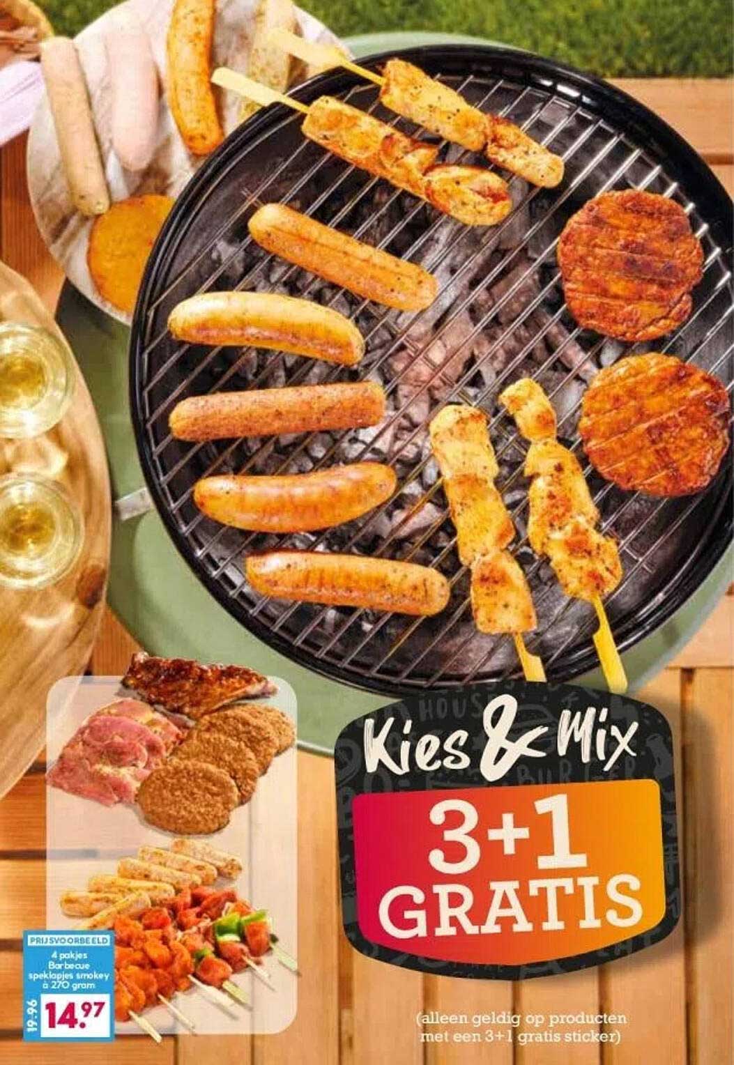 Kies & Mix 3+1 GRATIS