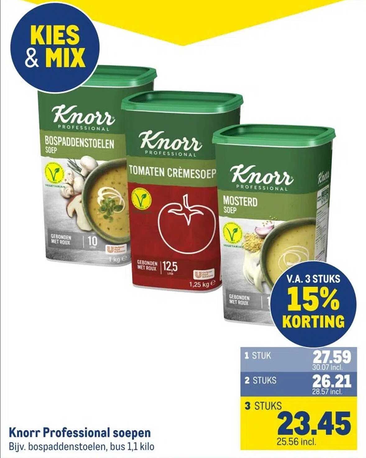Knorr Professional soepen