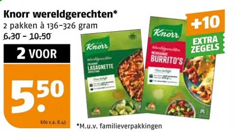 Knorr wereldgerechten*