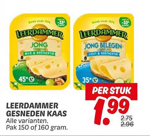 LEERDAMMER GESNEDEN KAAS