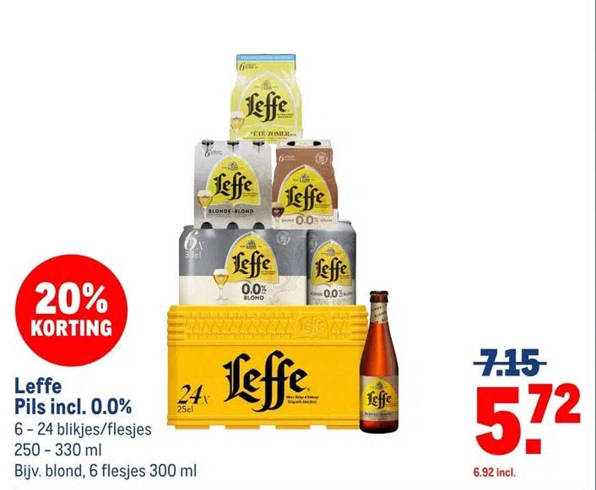 Leffe Pils incl. 0.0%