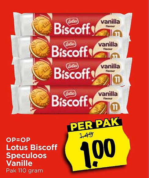 Lotus Biscoff Speculoos Vanille