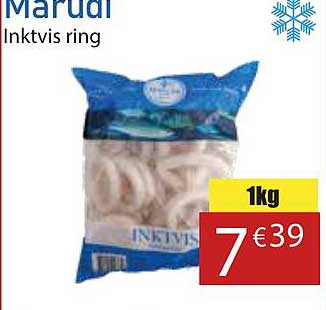Marudi Inktvis ring 1kg