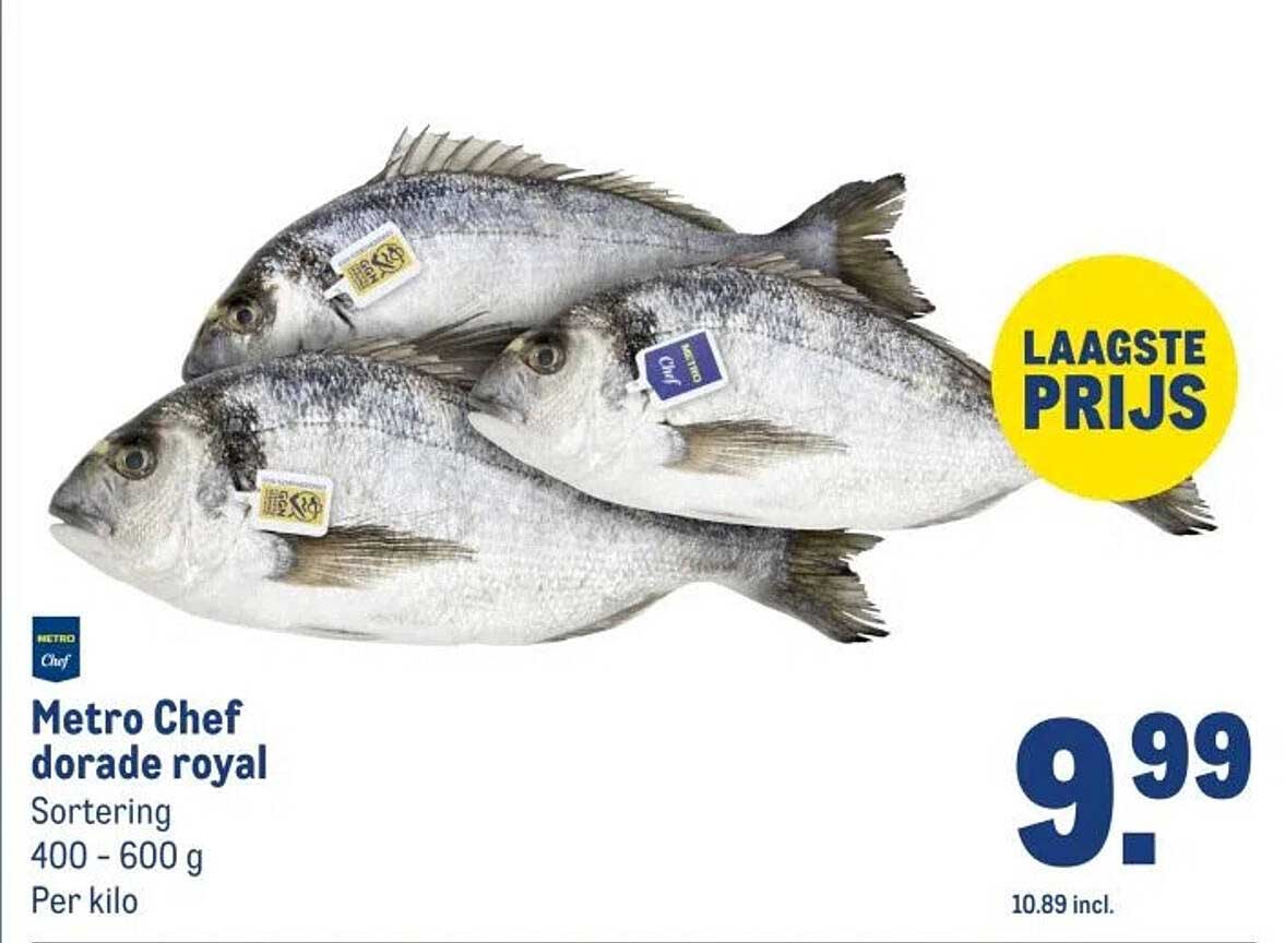 Metro Chef dorade royal